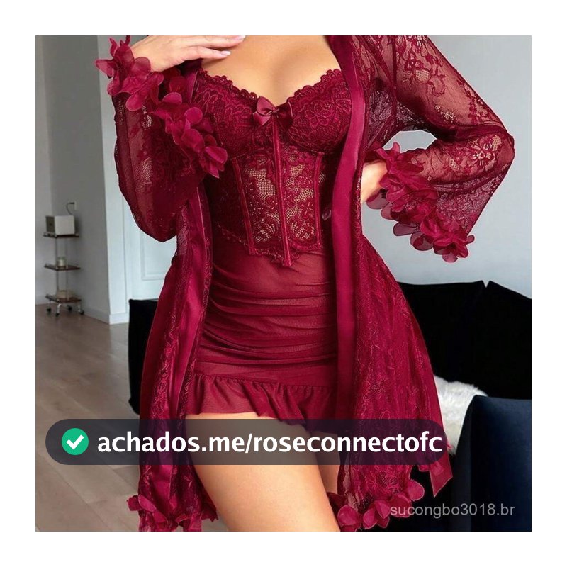 Conjunto de 2 Peças de Camisola e Roupão de Cetim com Renda e Gaze, Elegante e Sexy para Mulheres IEBB