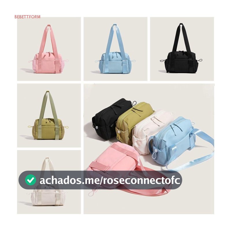 Bolsa De Ginástica BEBETTFORM , Fitness Esportiva De Nylon Leve , Sacola Multifuncional À Prova D'água De Grande Capacid