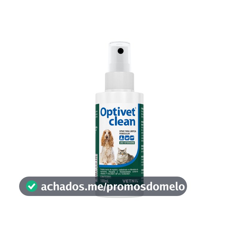 Optivet Clean 100ml - Vetnil