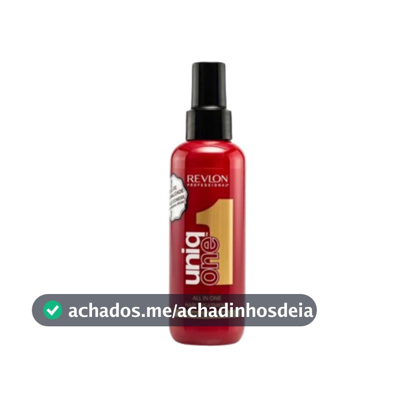 Revlon Uniq One Leave-In 150ml (Tratamento Capilar 10 em 1) Indicado para todos tipos de cabelo