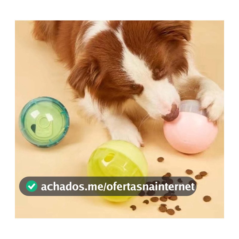 Brinquedo Bola Interativa para Cachorros | Anti-Stress e Educativa