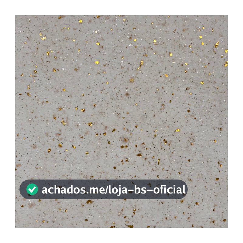Kit Papel De Parede Líquido Premium Dourado + Espátula