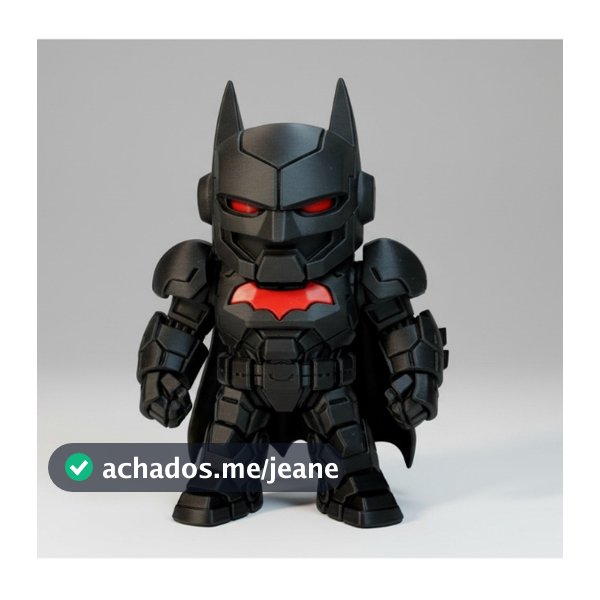 Boneco Gamer Herói Mecânico em ABS – Item Colecionável Decorativo Setup Gamers