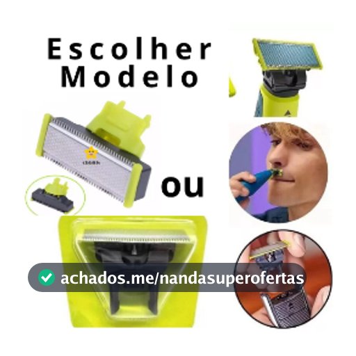 Só Lâmina Barbeador Elétrico MLG Barbeadores Elétricos Somente a lamina de reposição
