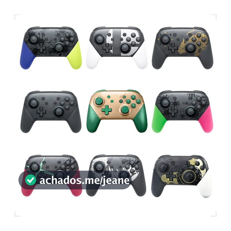Controle Joystick Gamepad Pro Sem Fio Bluetooth Para Switch/Oled/LITE/Android Ios PC Android TV BOX