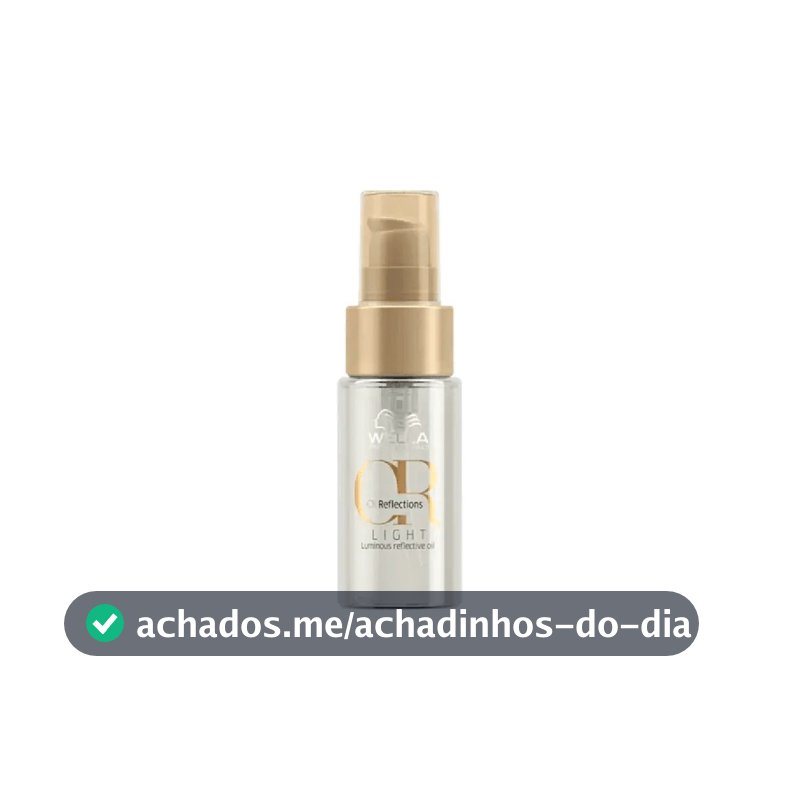 Óleo Capilar Oil Reflections Light 30ml - Wella