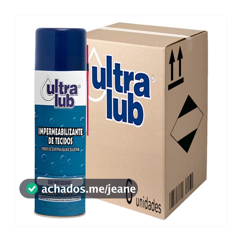 Impermeabiliza Tecidos 325ml Protege De Agua E Oleo Kit 6 e 12