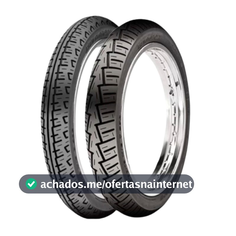 Kit Par Pneu Maggion 90/90-18 Traseiro + 275-18 Dianteiro FAN-TITAN-YBR-FACTOR Uso Com Câmara