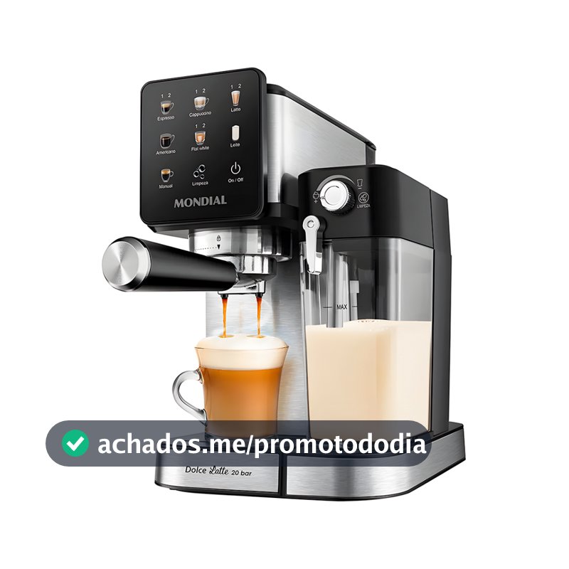 Cafeteira Espresso Automática Mondial CCL-01-20 Touch 1250W
