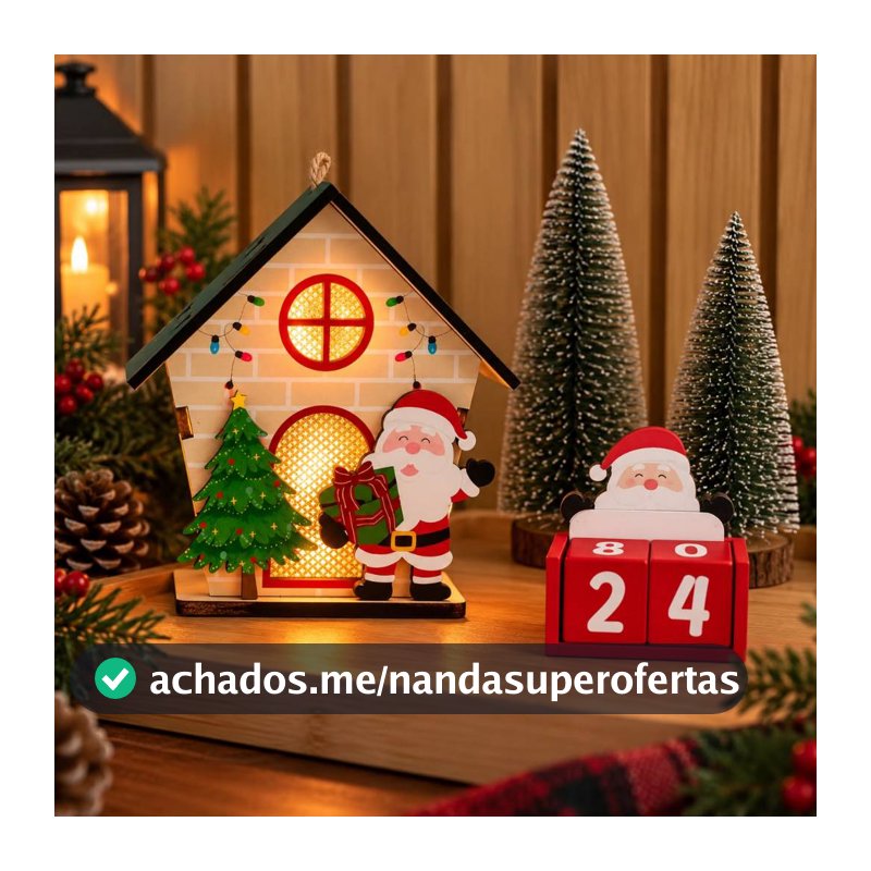 Decoração de Natal Calendário Natal
