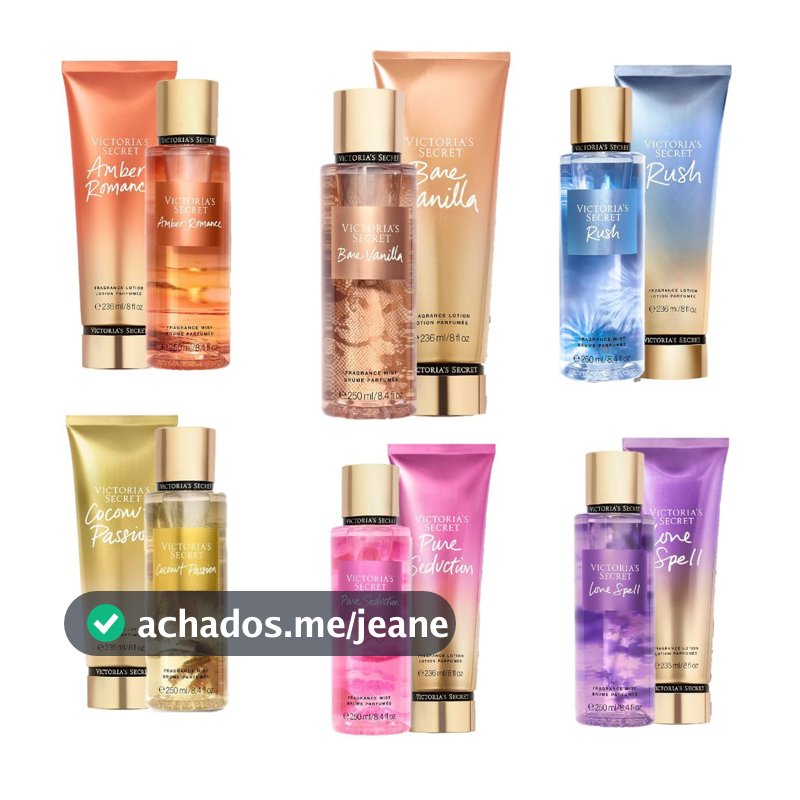 Kit Creme Hidratante 236ml + Body Splash Corporal 250ml | Original