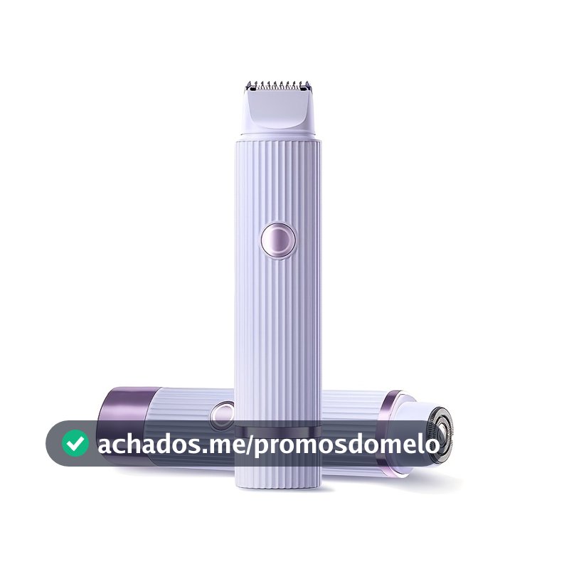 Depilador Removedor De Pelos  Facial e Corporal Sem fio Recarregável