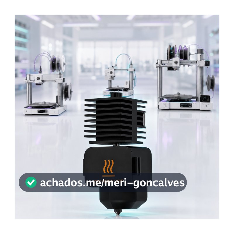 Hotend A1 A1 Mini A2L 0,2 0,4 0,6 0,8 Kit Completo  para Impressora 3D Bico com rosca