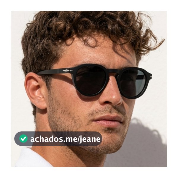 Óculos de Sol Hype Redondo Premium Retrô Vintage Oldstyle Acetato Proteção Solar uv400 Unissex