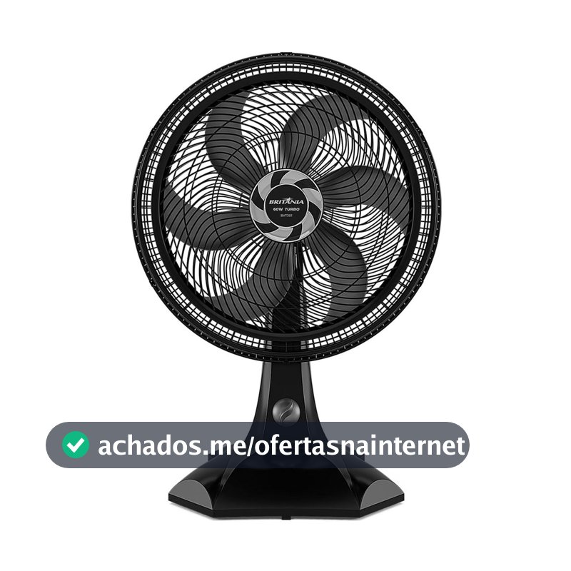 Ventilador 2 em 1 Britânia Tecnologia Maxx Force 60W BVT301