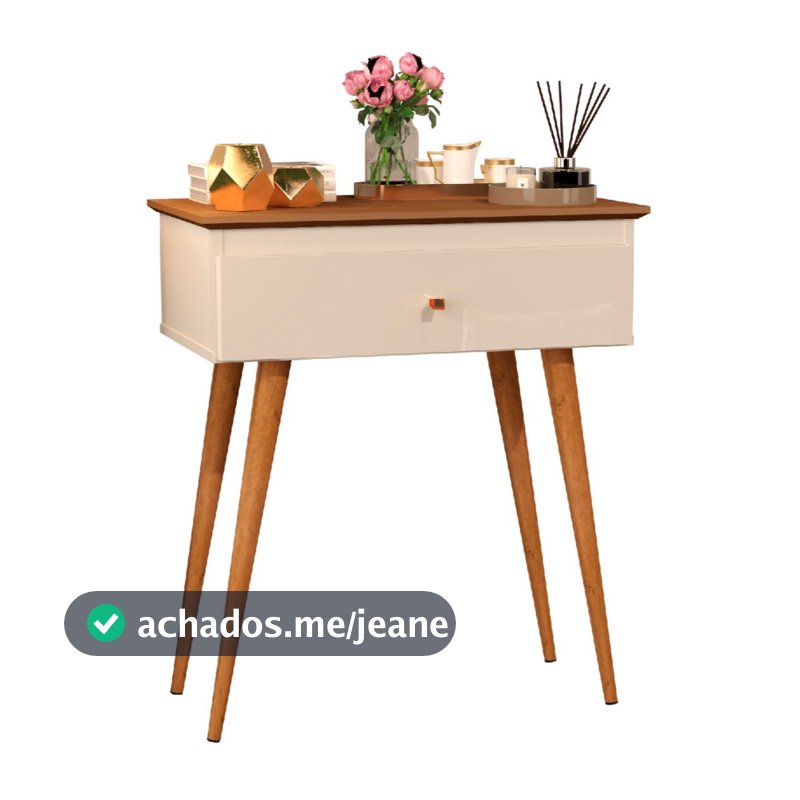 Buffet Aparador Com Gaveta Decoração Para Sala Pé Palito Madeira Retro