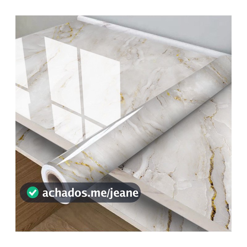 Papel Parede Mármore Dourado Para Cozinha Impermeável Resistente a Altas Temperatura Papel Parede Mármore