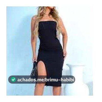 VESTIDO midi tomara que caia feminino