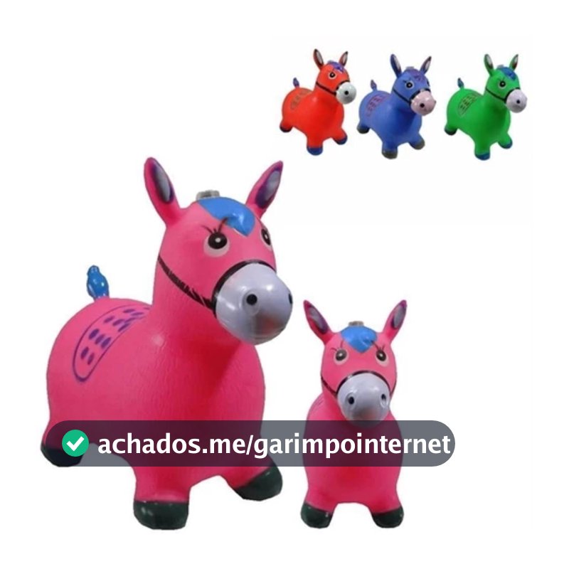 CAVALO UPA UPA BORRACHADO COM SOM DE MUSICAL(COM SELO IMETRO)
