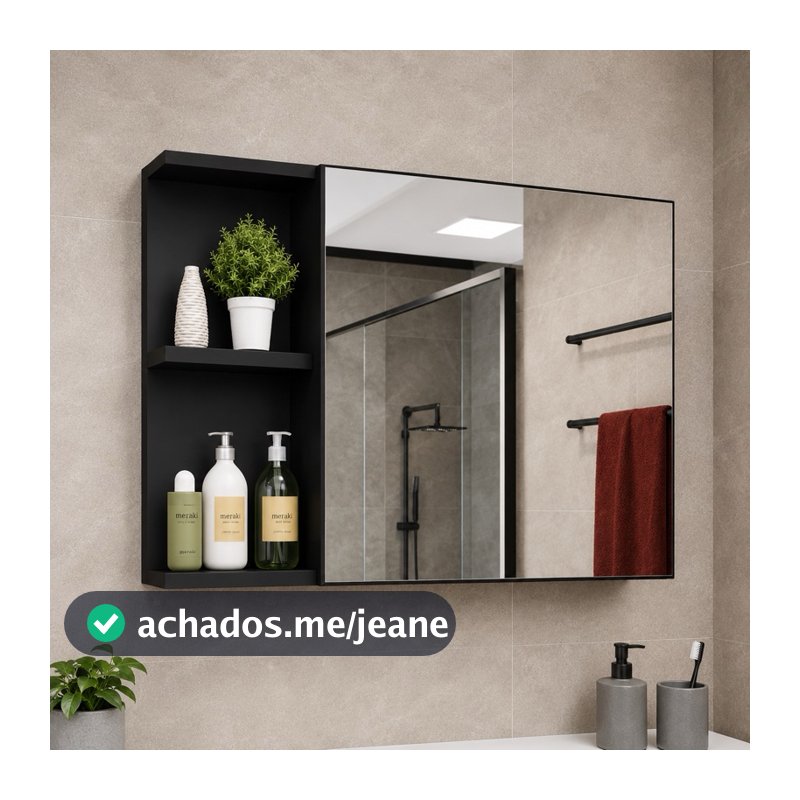 QUEIMA DE ESTOQUE! Armário Espelheira com Porta - VÁRIAS CORES