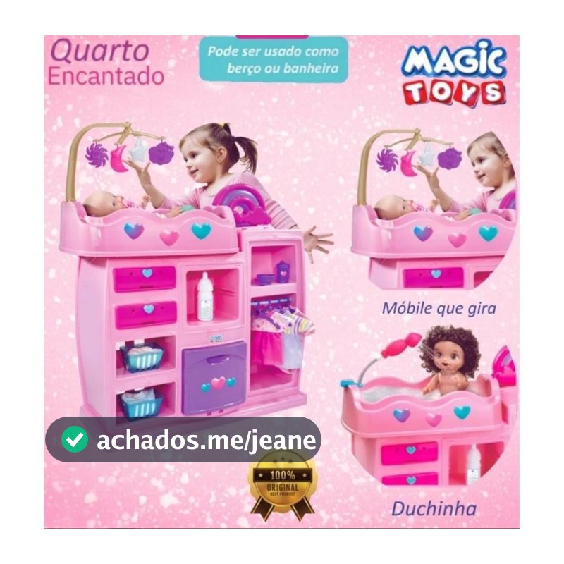 Quarto Encantado 2 em 1 Magic toys