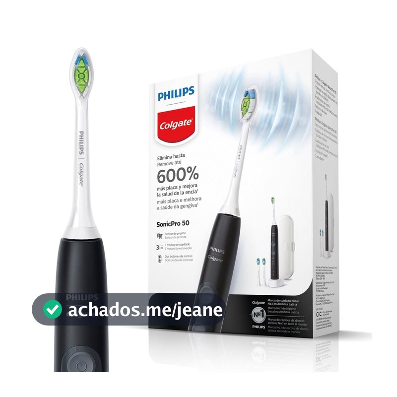 Escova de Dente Elétrica Philips Colgate SonicPro 50