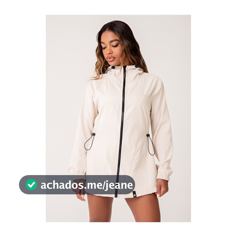 PARKA FEMININA COM CAPUZ LUSH DLK