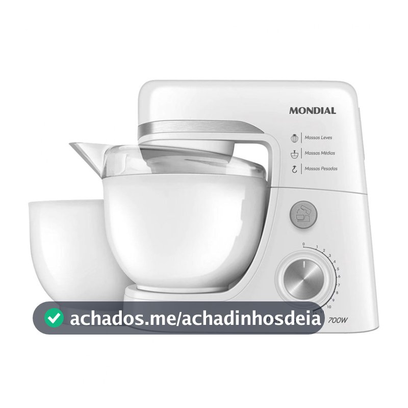 Batedeira Planetária BP-03W-2B 12 Velocidades 700W Mondial