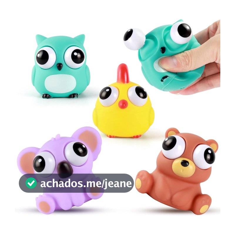 Squishy Bichinho Brinquedo Anti Stress Brinquedo Sensorial Brinquedos Fofinhos de Animais