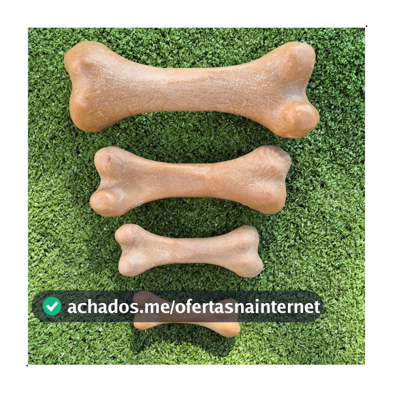 Brinquedo de Cachorro Pet Osso Mordedor Fibra De Coco Natural P/M/G Dura Pet's