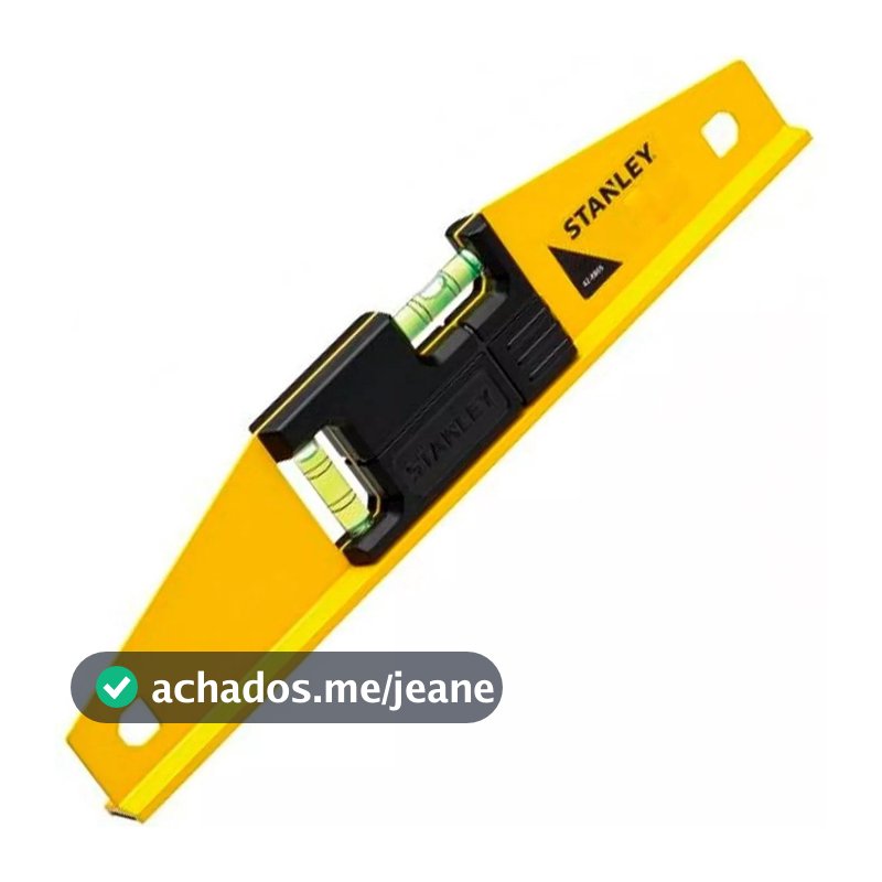 Nível De Alumínio GP Base Magnética 12'' Pol 2 Bolhas Stanley