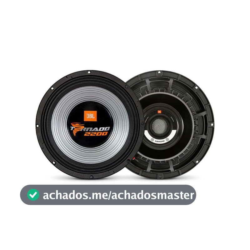 Alto Falante Subwoofer 15 Pol JBL Selenium Tornado 1100w Rms 4 Ohms Swt2200