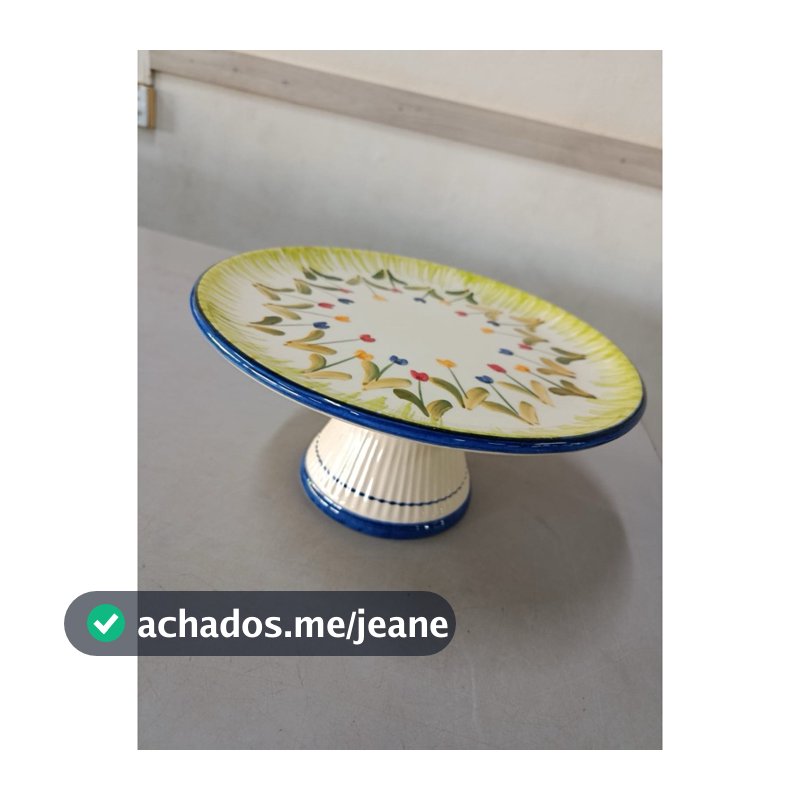 Boleira Tulipa e Outras Cerâmica