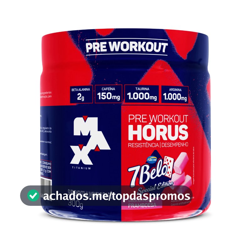 Horus Pré-Treino - 300g Max Titanium