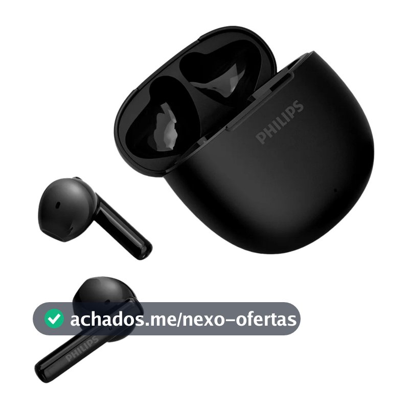 Fone De Ouvido Philips Tws Tat1139 Bluetooth Wireless Preto