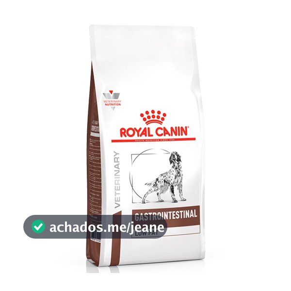 Ração Royal Canin Veterinary Nutrition Gastro Intestinal Low Fat para Cães Adultos - 10,1Kg