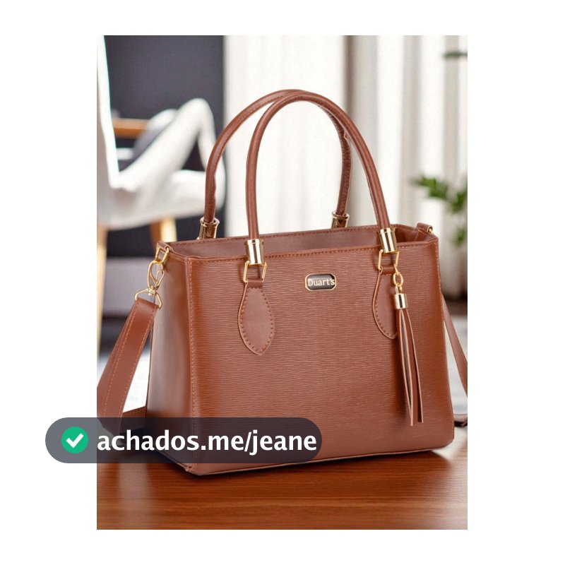 Bolsa Duart's Feminina Compacta, Elegante e Funcional | Ideal para Presentes
