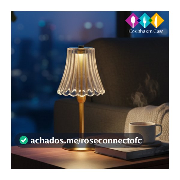 Luminária Abajur de Mesa Saia Seda Com Barra Led Sensor Toque De Luz Quarto Sem Fio 3 Cores 110/220v