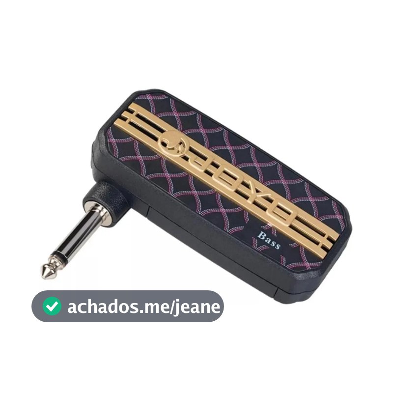 Mini Amplificador Para Fone Contrabaixo Joyo - Ja-03b Preto Pilha