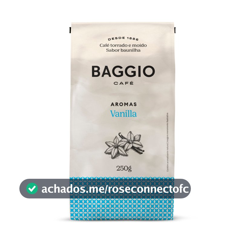 Baggio Café - Café Torrado e Moído Aromas Vanilla 250g