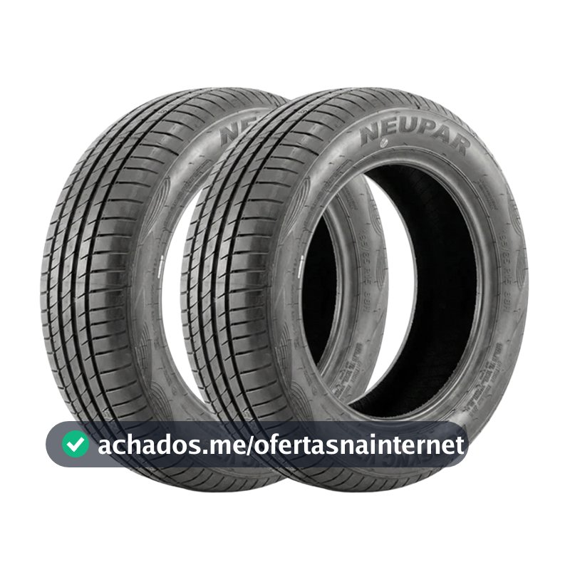 Kit 2 Pneus 185/60 R15 Neupar EcoSync V7 84H Aro 15 Novo