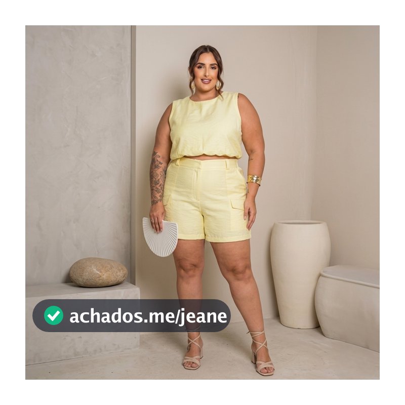 Conjunto horizonte de tecido premium de qualidade plus size e slim moda feminina
