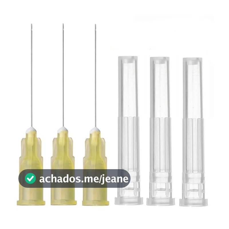 Ponta p/ Irrigação Saída Lateral Endodontia 10 un.