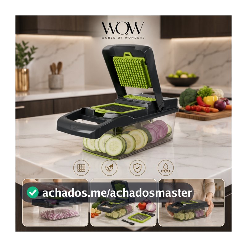 Kit Cortador De Legumes Ralador De Plastico Inox 12pçs