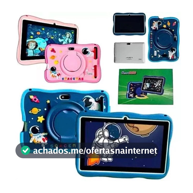 Tablet Infantil Infantil Android 13.0 7 polegadas Com caneta Amiyo A15, iWawa Parental Control System Tablet Promoção