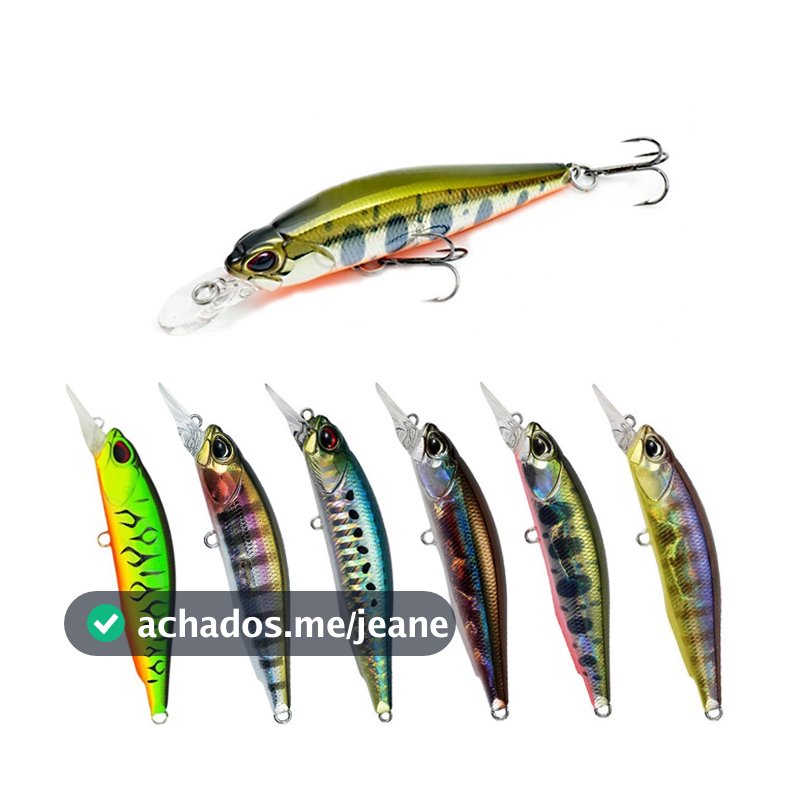 Isca artificial  minnow Suspend 5g/8.4g Suspensa Peixinho Pesca Marítima iscas artificiais para tucunaré isca de pesca garateia