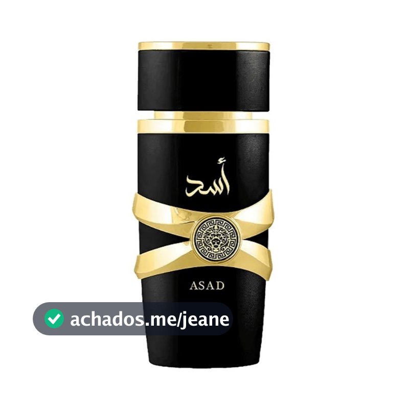 Perfume Masculino Asad com alta fixação 100ml
