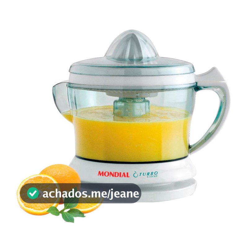 Espremedor de Frutas Turbo Citrus E01 25W Mondial