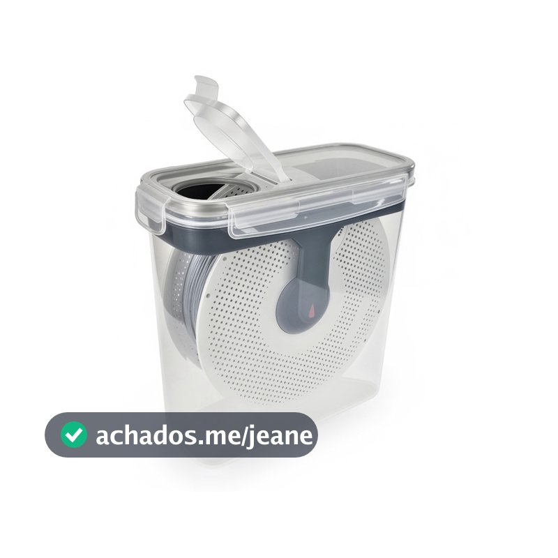 Pote 4l Hermético Para Drybox Filamento 3d - (apenas Pote)