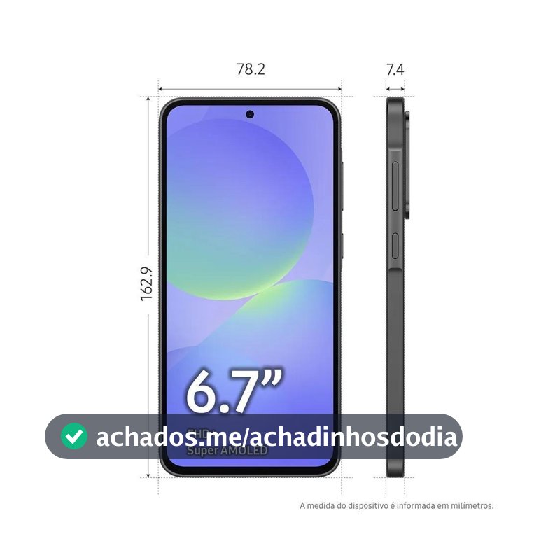 Usado: Galaxy A36 128GB Preto Bom - Trocafy - Samsung